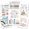 Hadley Designs 11" x 14" Boho Reading Posters for Classroom Library Décor Set